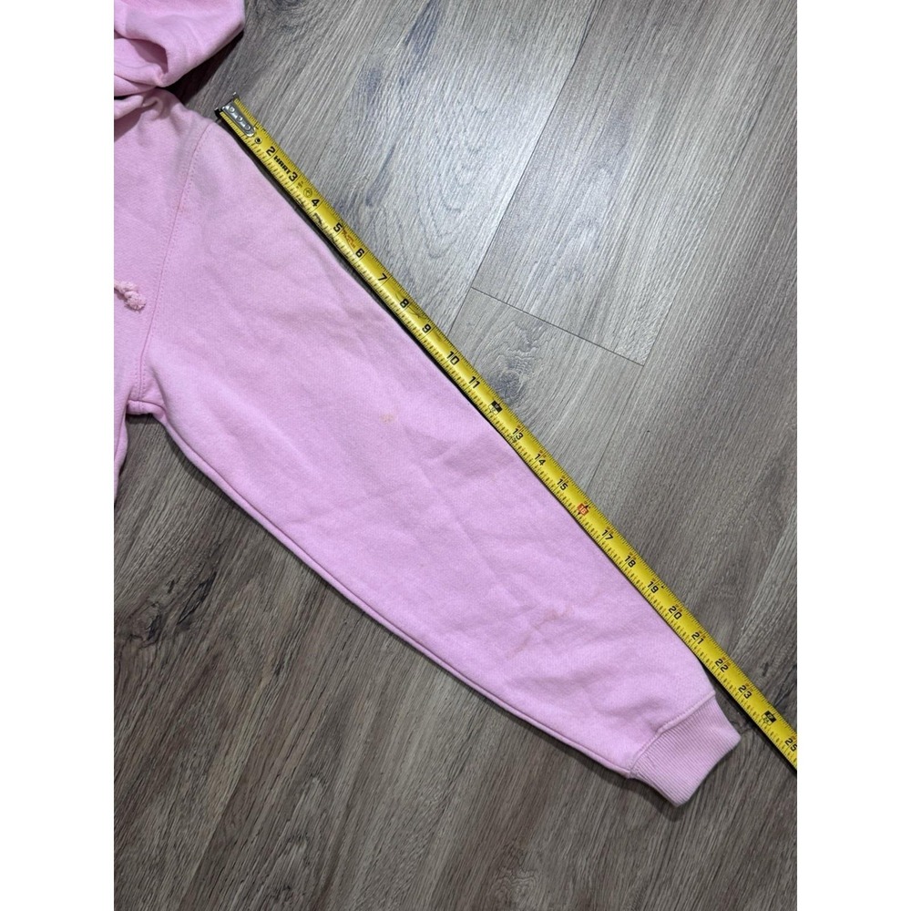 Y2K Billabong Logo Pink Women Teenage Hoodie Size L - Picture 4 of 13